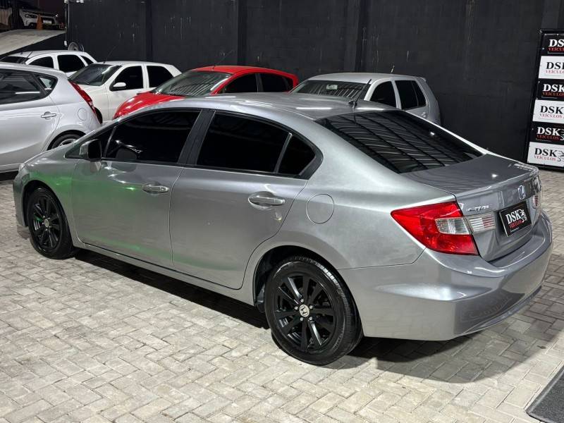 HONDA - CIVIC - 2013/2013 - Cinza - Sob Consulta