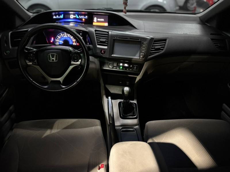 HONDA - CIVIC - 2013/2013 - Cinza - Sob Consulta