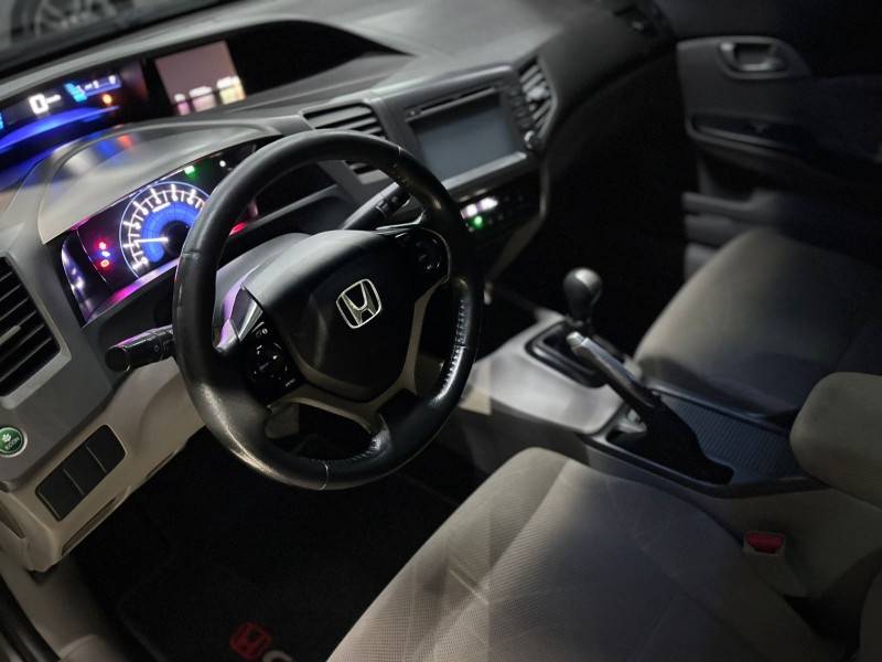 HONDA - CIVIC - 2013/2013 - Cinza - Sob Consulta
